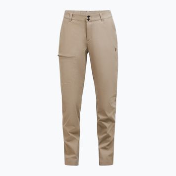 Damen-Trekkinghose Peak Performance Iconiq avid beige