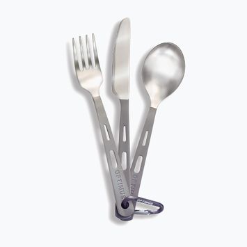 Besteck Optimus Titanium 3-Piece Cutlery Set silber 816286