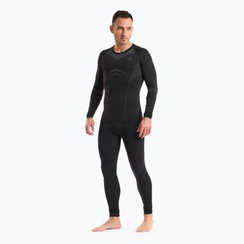 Thermoaktive Unterwäsche für Herren ODLO Fundamentals Performance Warm Long schwarz/grau 196082/60056