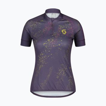 SCOTT Endurance 30 Damen Radtrikot dunkel lila/schlammgrün