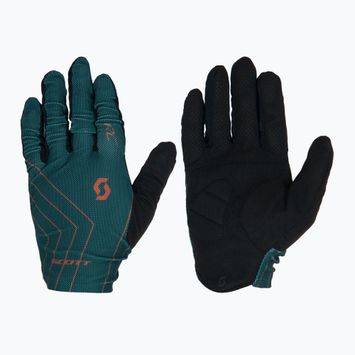 Fahrrad Handschuhe Herren SCOTT RC Team aruba green/braze orange