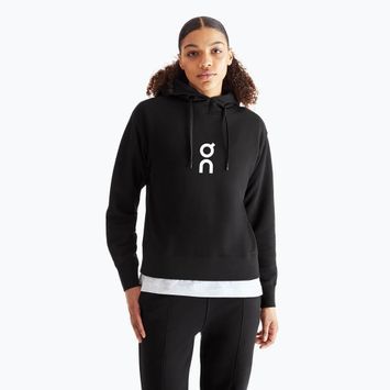 Women's On Running Club Hoodie schwarz