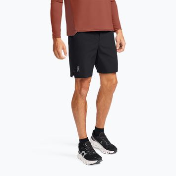 Herren Laufshorts On Running Performance Hybrid schwarz