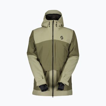 Skijacke Herren SCOTT Ultimate Dryo Ripstop dust grey/douglas green