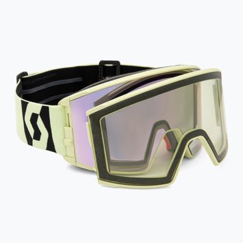 Skibrille SCOTT React AMP Pro acid yellow/amp pro lavender chrome/amp pro green