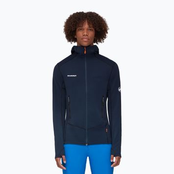 Mammut Taiss Light ML Herren Fleece-Sweatshirt mit Kapuze marine