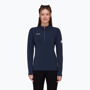 Mammut Damen-Trekking-Sweatshirt Aenergy ML Half Zip Pull marine/schwarz