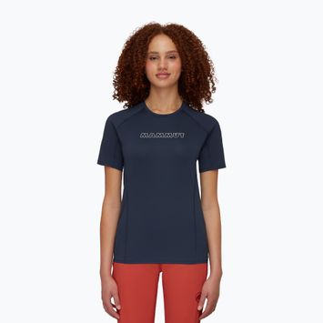 Mammut Selun FL Logo Damen-Trekking-T-Shirt navy blau 1017-05060-5118-114