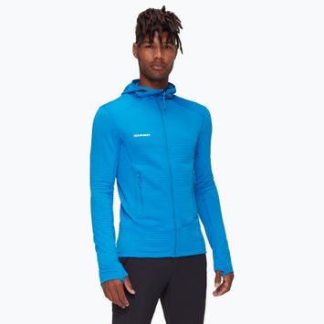 Mammut Herren-Trekking-Sweatshirt Taiss Light ML Hooded gletscherblau