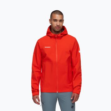 Mammut Linard Light HS Hooded Herren Regenjacke mammut rot