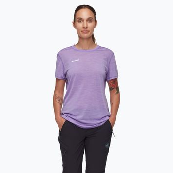 Mammut Tree Wool FL Damen-Trekking-Shirt lavandin melange