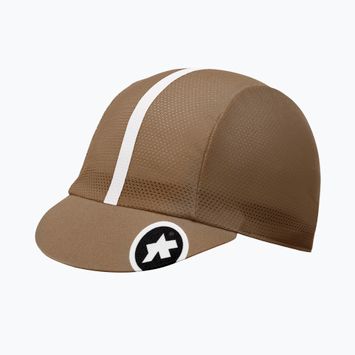 Fahrrad Cap Schirmmütze ASSOS Cap terra sand