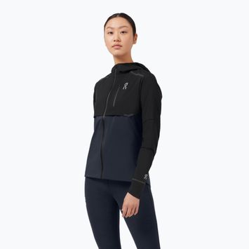 Women's On Running Wetterjacke schwarz/navy