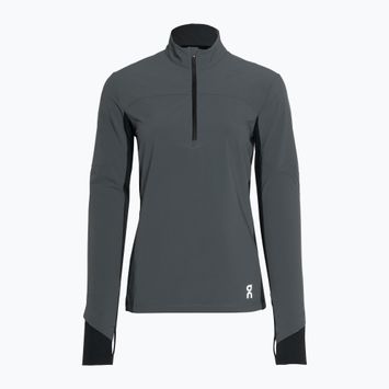 Damen Hoodie Sweatshirt On Running Trail Breaker dark/black