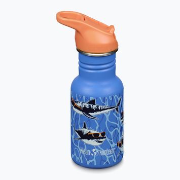 Klean Kanteen Flip Seal Sport Cap Straw 355 ml sharks in shades Kinderreiseflasche