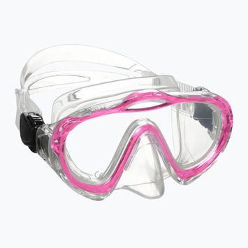 Mares Sharky Junior rosa/klar Kinderschnorchelmaske