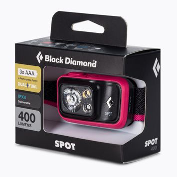 Black Diamond Spot 400 Kopftaschenlampe rosa BD6206726015ALL1