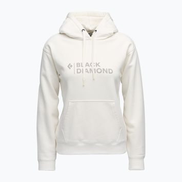 Black Diamond Mini Stacked Po Hoody für Frauen off white