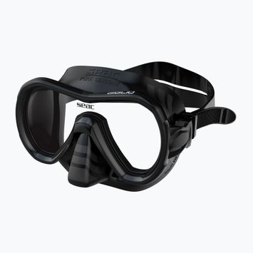 Tauchermaske Taucherbrille SEAC Giglio black