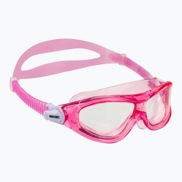 Schwimmmaske Taucherbrille Kinder SEAC Matt pink