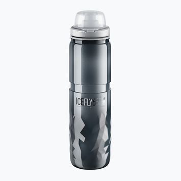 Elite Ice Fly Fahrradflasche 650 ml Rauch