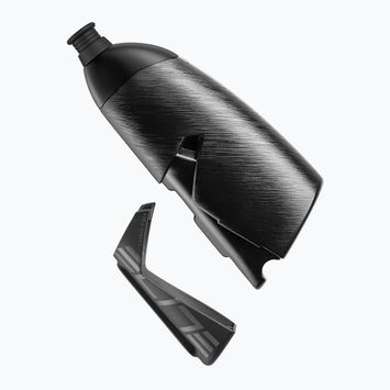 Elite Bike Kit Crono CX'25 Fiberglas Aero Korb + 500 ml Bidon schwarz