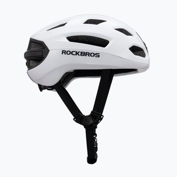 Fahrradhelm Rockbros 100036002 With Remote Control and Warning Light white