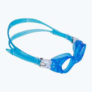 Cressi King Crab blaue Schwimmbrille für Kinder DE202263