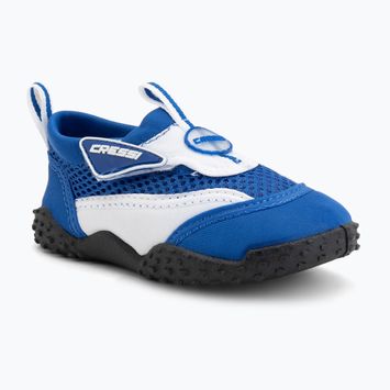 Cressi Coral Wasserschuhe für Kinder weiß und blau VB945024