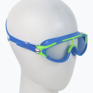 Cressi Baloo Kinderschwimmmaske blau-grün DE203222