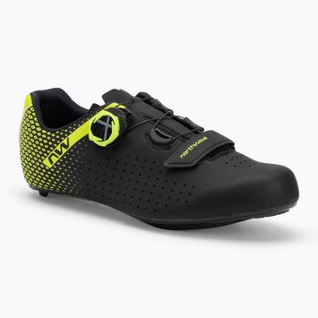 Northwave Core Plus 2 Herren Rennradschuhe schwarz/gelb fluo