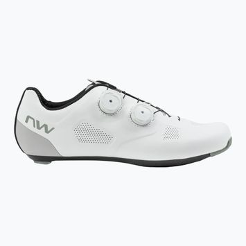 Rennradschuhe Herren Northwave Revolution white/light grey