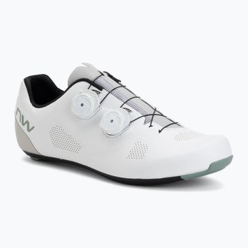 Rennradschuhe Herren Northwave Revolution white/light grey