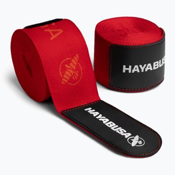 Hayabusa Deluxe Jacquard Boxing Handwraps 450 cm rot