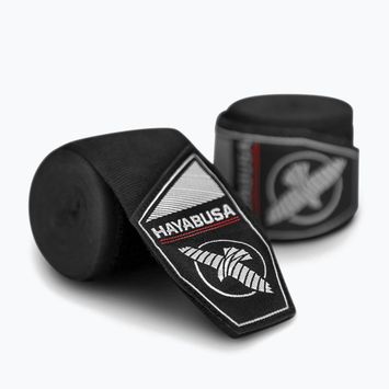Hayabusa Perfect Stretch Boxing Bandage Handwraps 450 cm schwarz