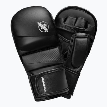 Hayabusa T3 Hybrid schwarz Grappling Handschuhe