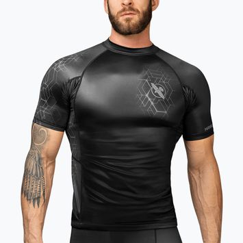 Herren Hayabusa Geo Rashguard Shortsleeve grau