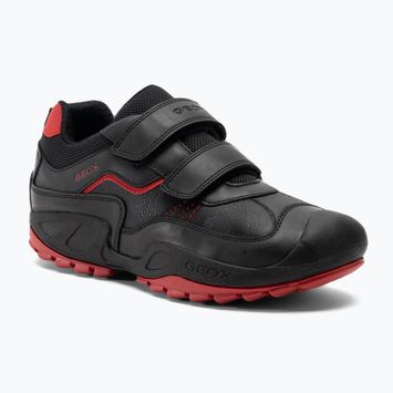 Geox New Savage Junior Schuhe schwarz/rot