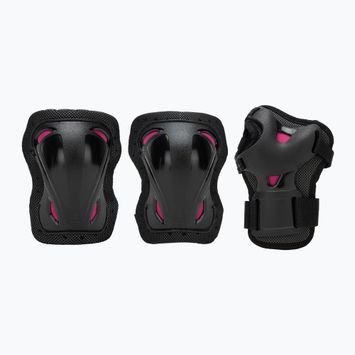 Rollerblade Skate Gear W 3er Pack Damen Protektoren Set Schwarz 069P0500 219
