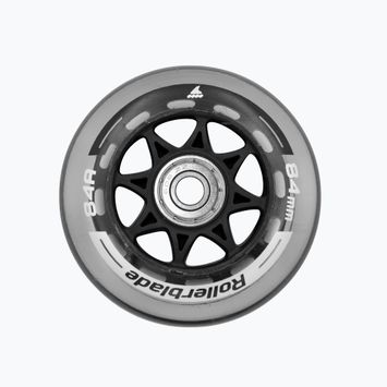 Rollerblade Räder XT 84MM + SG7 Rollerblade Räder 8 Stück grau 06953400080