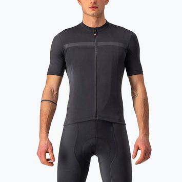 Fahrradtrikot Herren Castelli Classifica light black