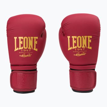 Leone Bordeaux kastanienbraune Boxhandschuhe GN059X