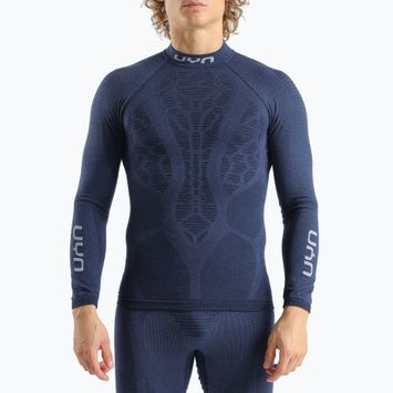 Thermo-Longsleeve Herren UYN Elevatyon Biomorph LS Turtle Neck indaco