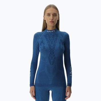 Thermo-Longsleeve Damen UYN Elevation Biomorph LS Turtle Neck blue atoll