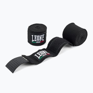 Boxbandagen LEONE 1947 Hand Wraps 450 cm schwarz