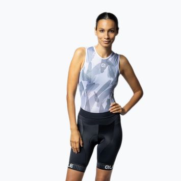 Damen Radlerhose Alé Traguardo schwarz/weiß