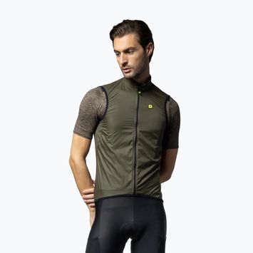 Herren Alé Vento 2.0 Armee grün Fahrradweste