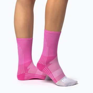 Alé Color Block Socken 18 cm fuchsia