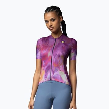 Damen Radtrikot Alé Jardin violett