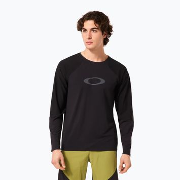 Fahrrad Longsleeve Herren Oakley Seeker Airline blackout